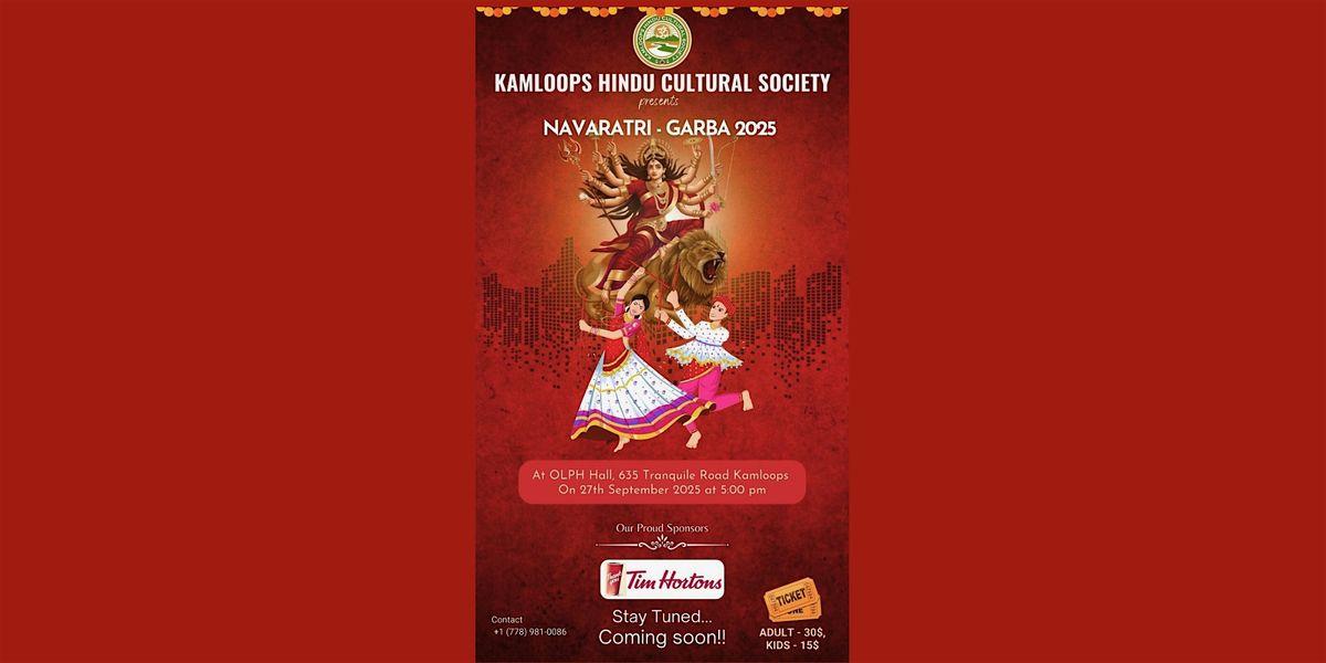21st Navaratri - Garba 2025 with DJ Shah