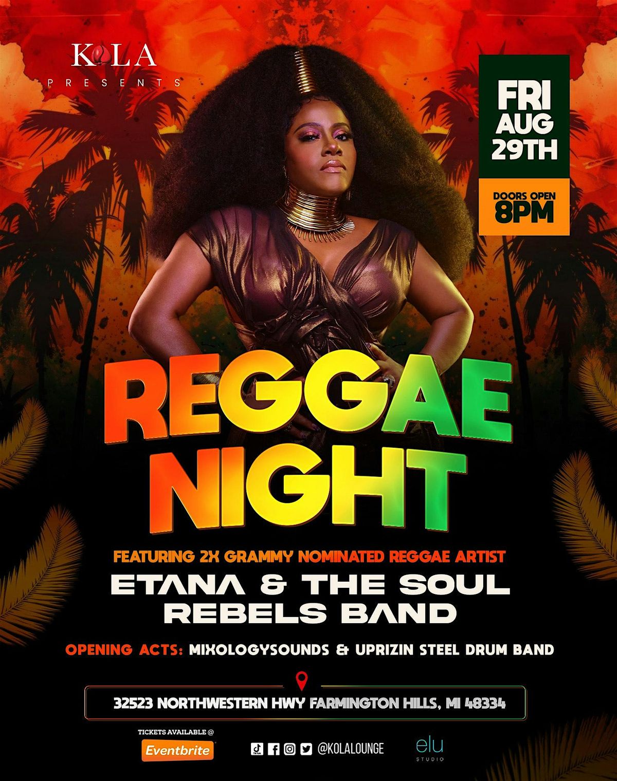 ETANA LIVE: REGGAE NIGHT