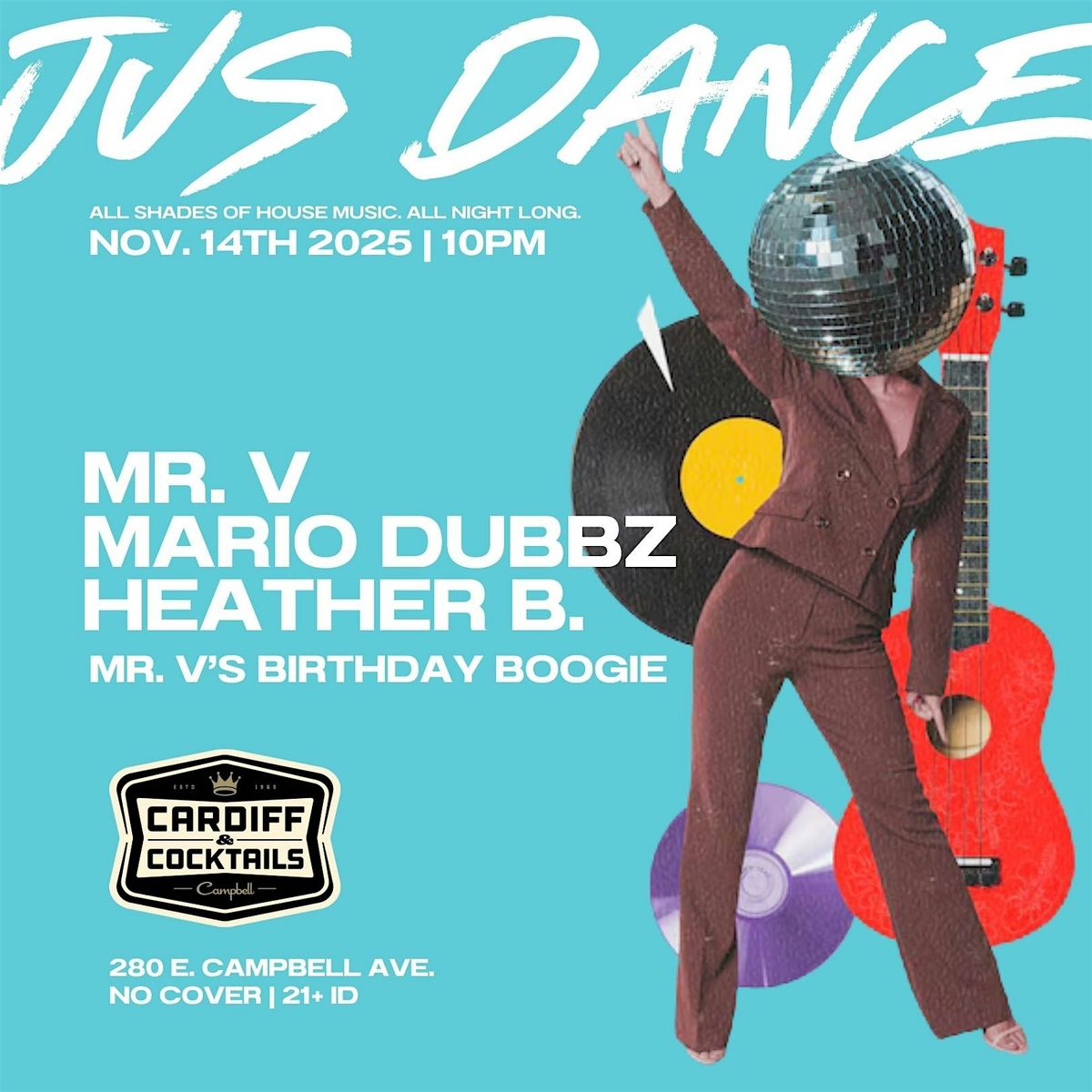 Jus Dance with Mr. V, Mario Dubbz & Heather B.