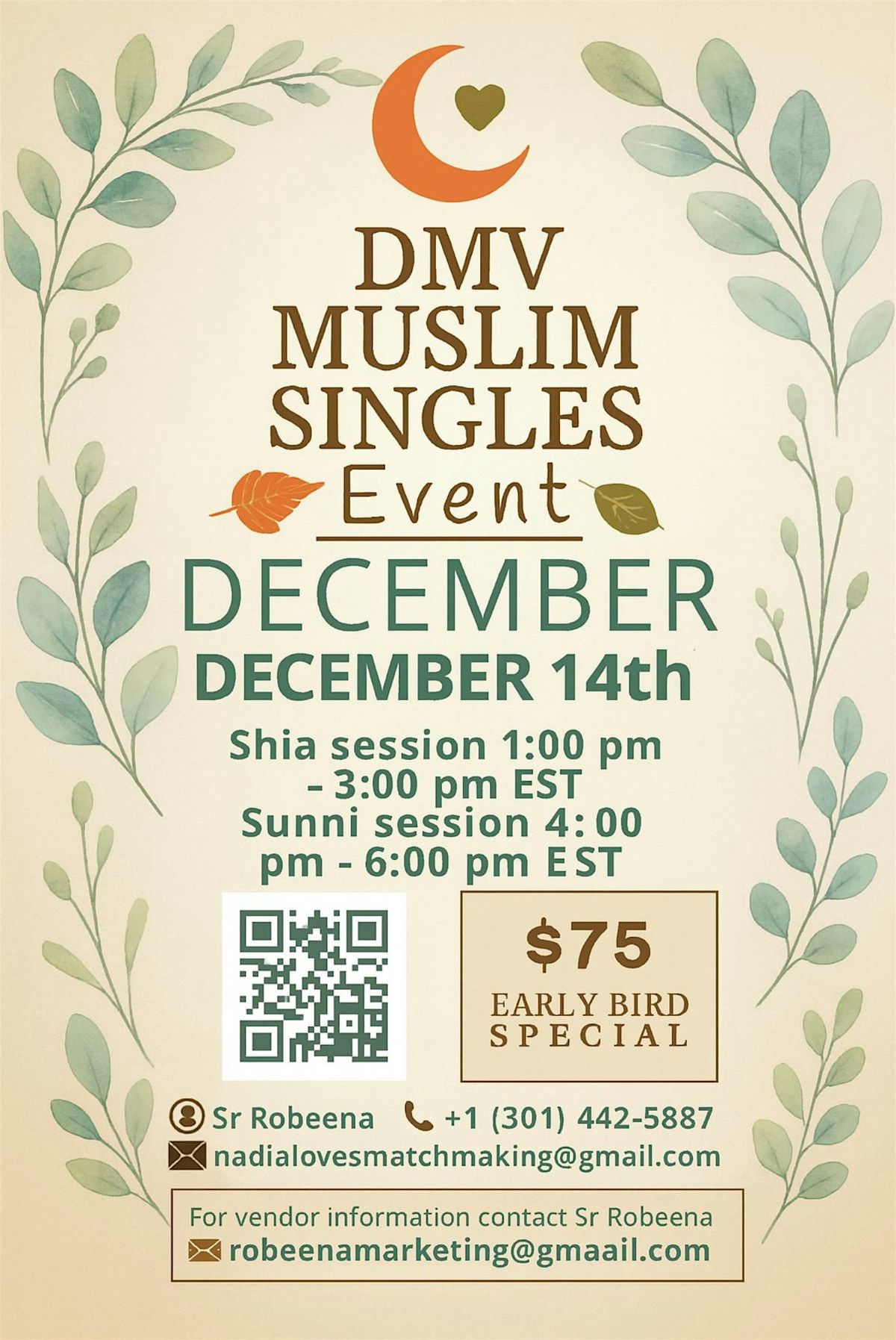 DMV Muslim Singles Event