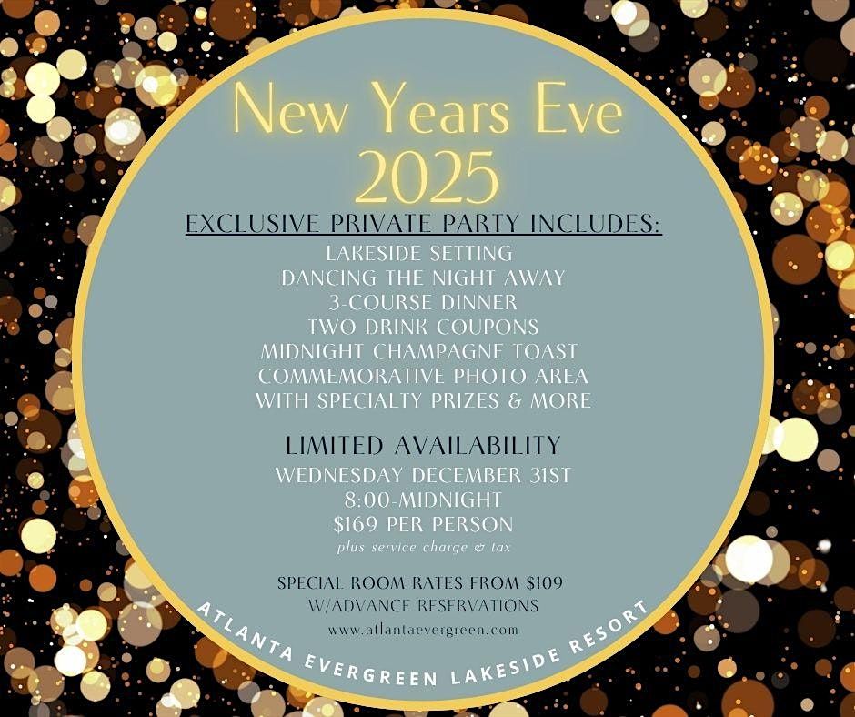 New Year's Eve Party at Atlanta Evergreen