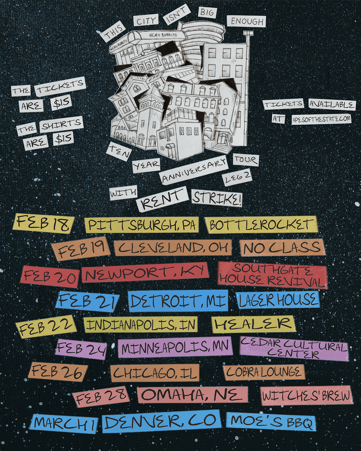 APES OF THE STATE with Rent Strike