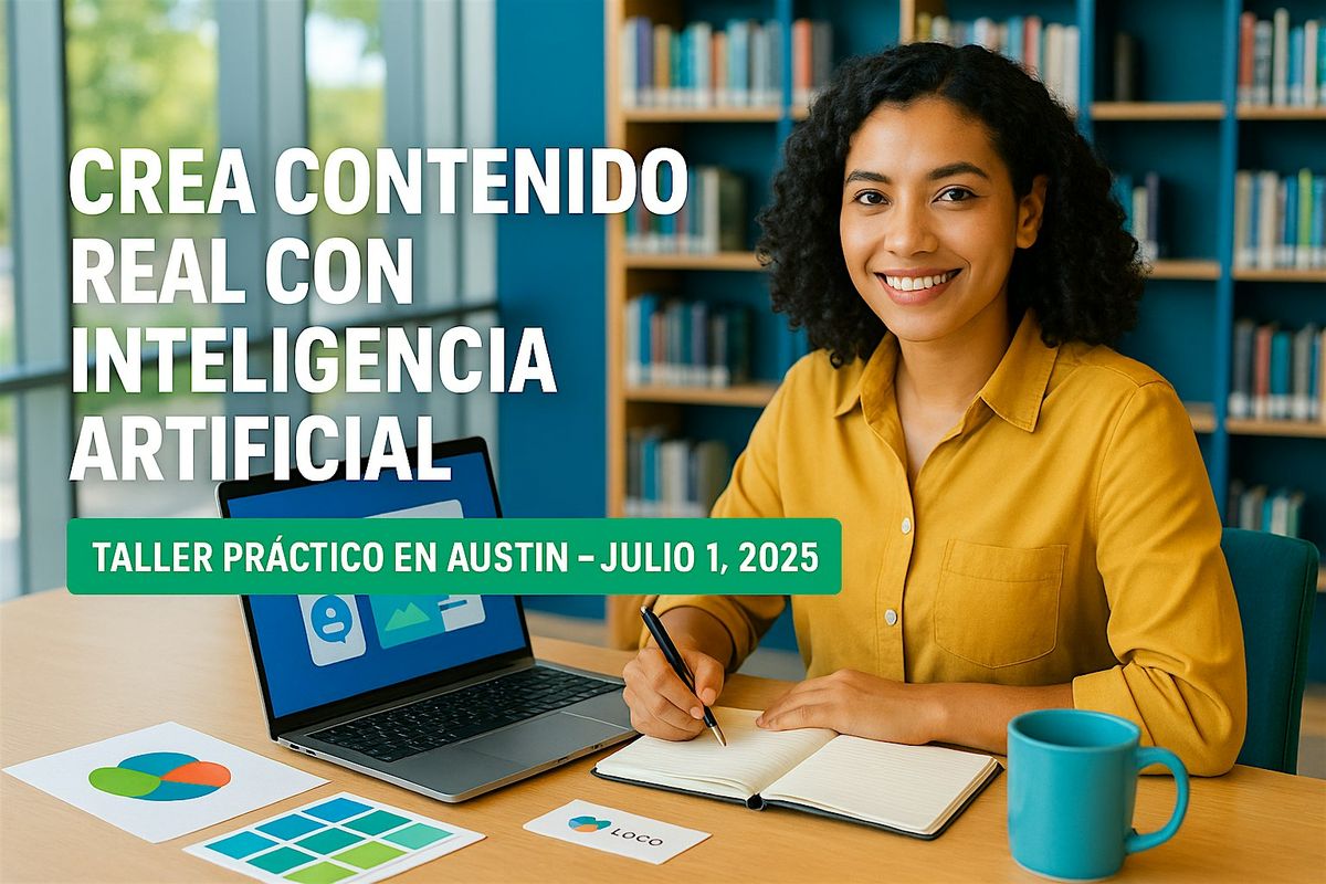Taller pr\u00e1ctico: Crea contenido real con Inteligencia Artificial