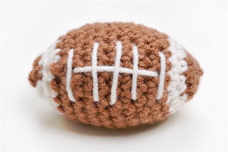 Touchdown! Crochet Football - Mapunapuna