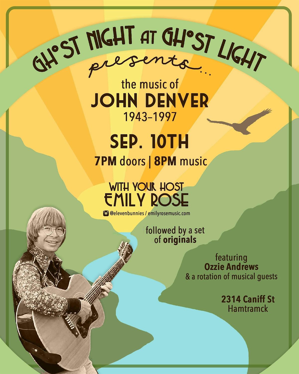 Ghost Night Presents: The Music Of John Denver