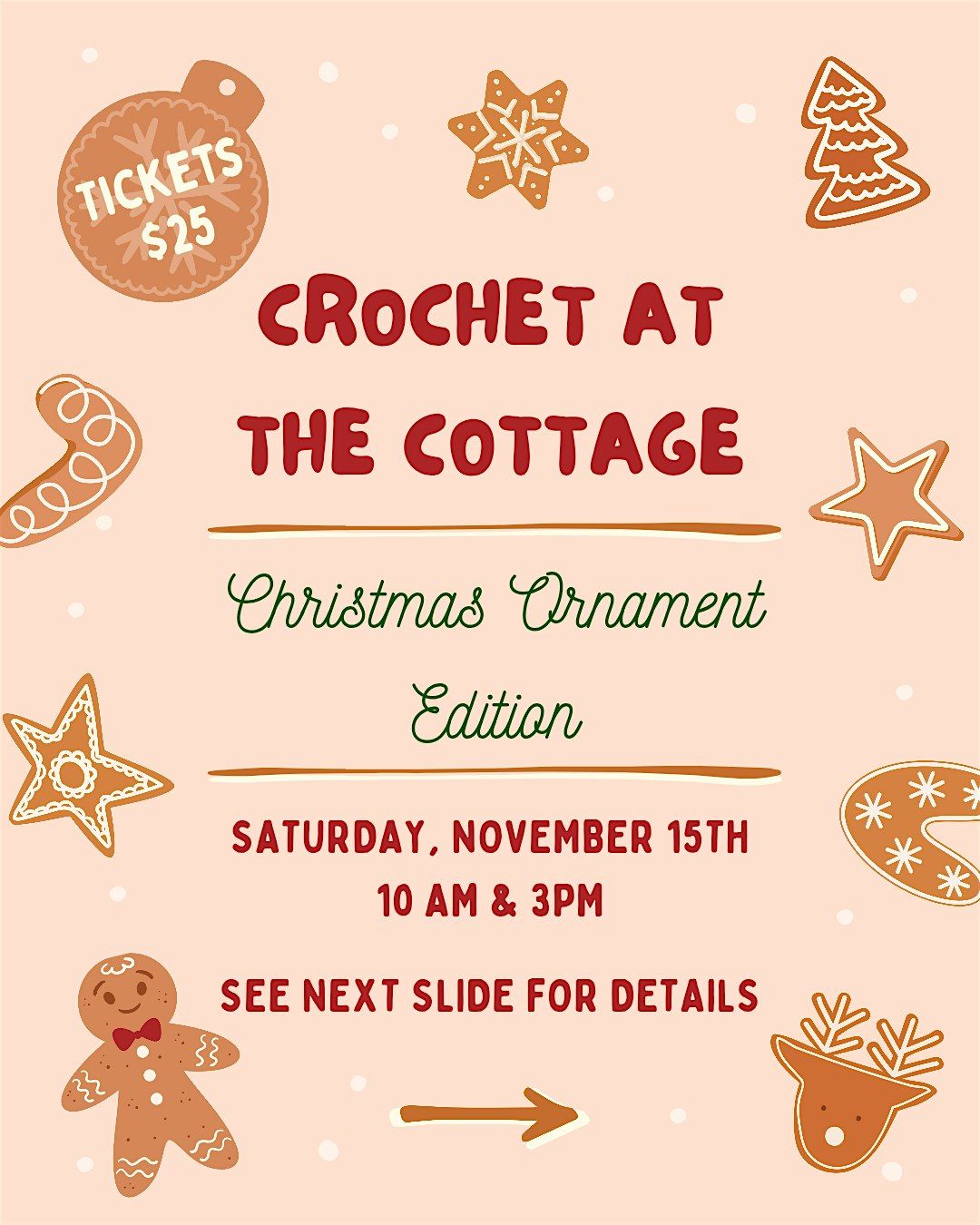 Copy of Christmas Crochet at The Cottage