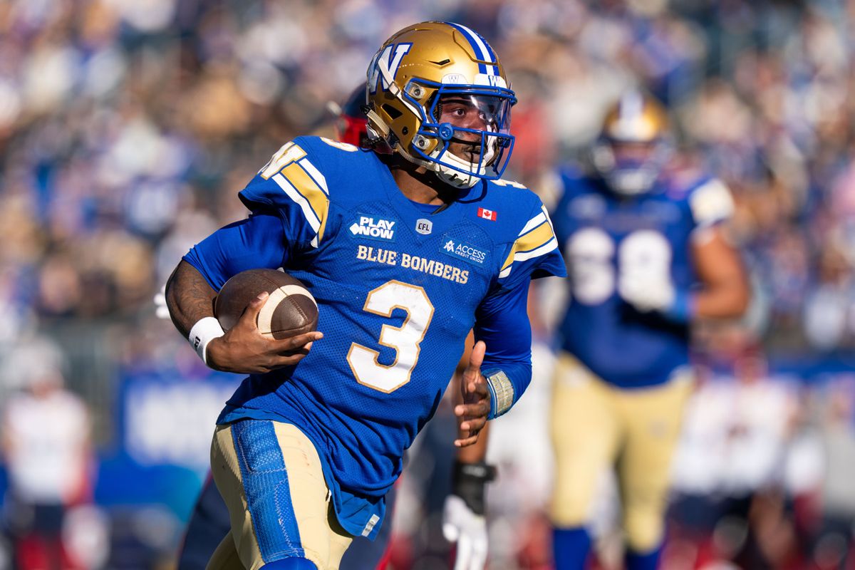 CFL Eastern Semi-Final: Winnipeg Blue Bombers at Montreal Alouettes