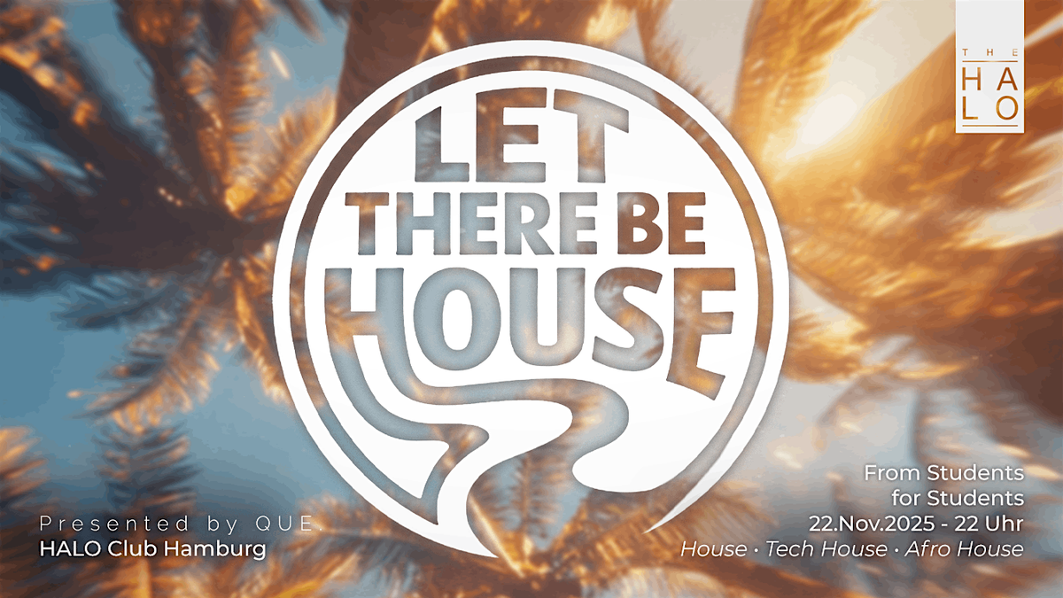 LET THERE BE HOUSE - Ibiza Vibes mitten in Hamburg \u2600\ufe0f