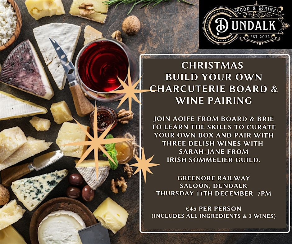 Christmas Build your own cheeseboard and Wine tasting