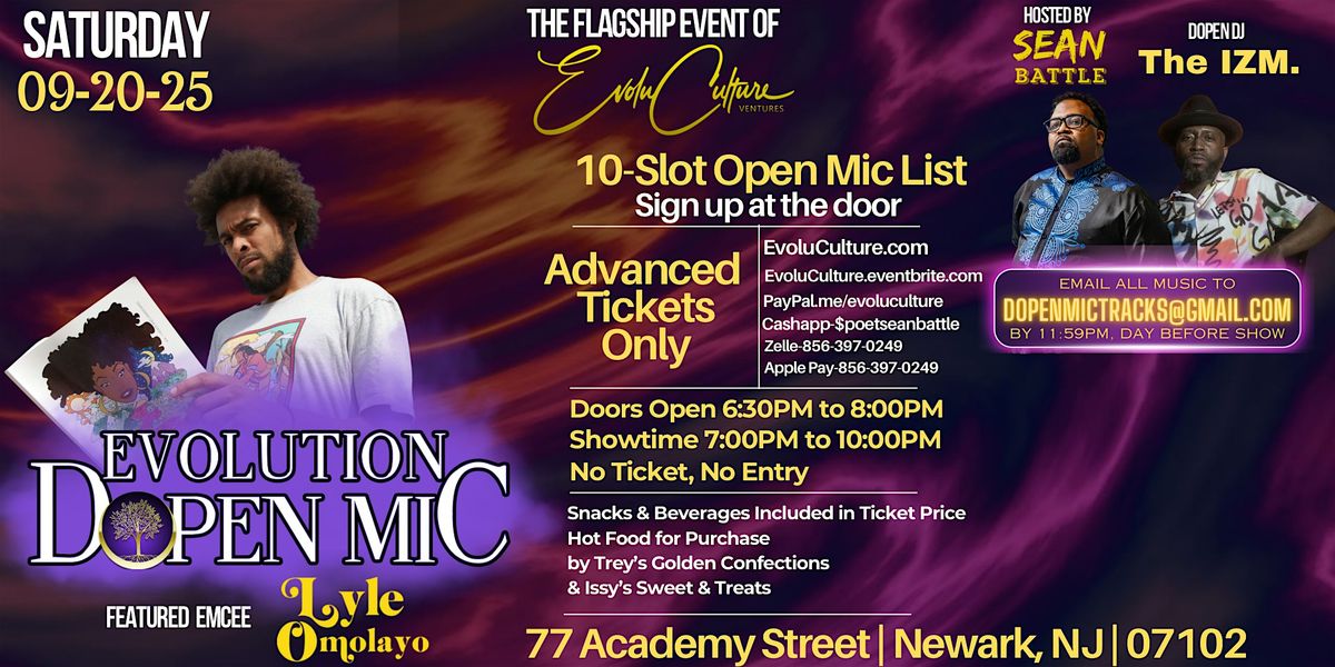 Evolution Dopen Mic 8\/16 (Feat. Lyle Omolayo