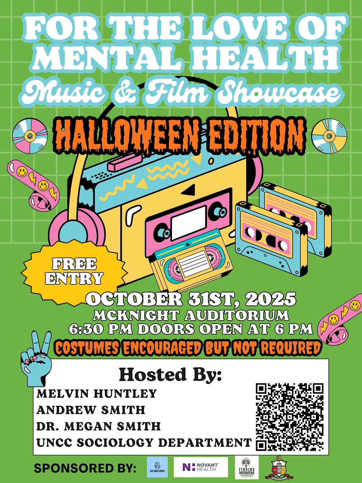 For The Love Of Mental Health Music & Film Showcase