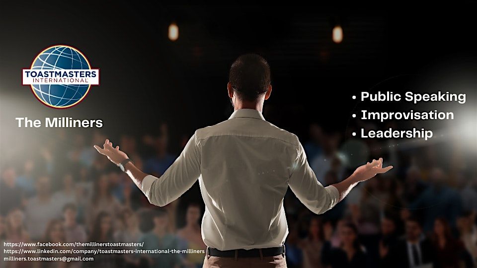 Public Speaking & Leadership - Toastmasters Club The Milliners