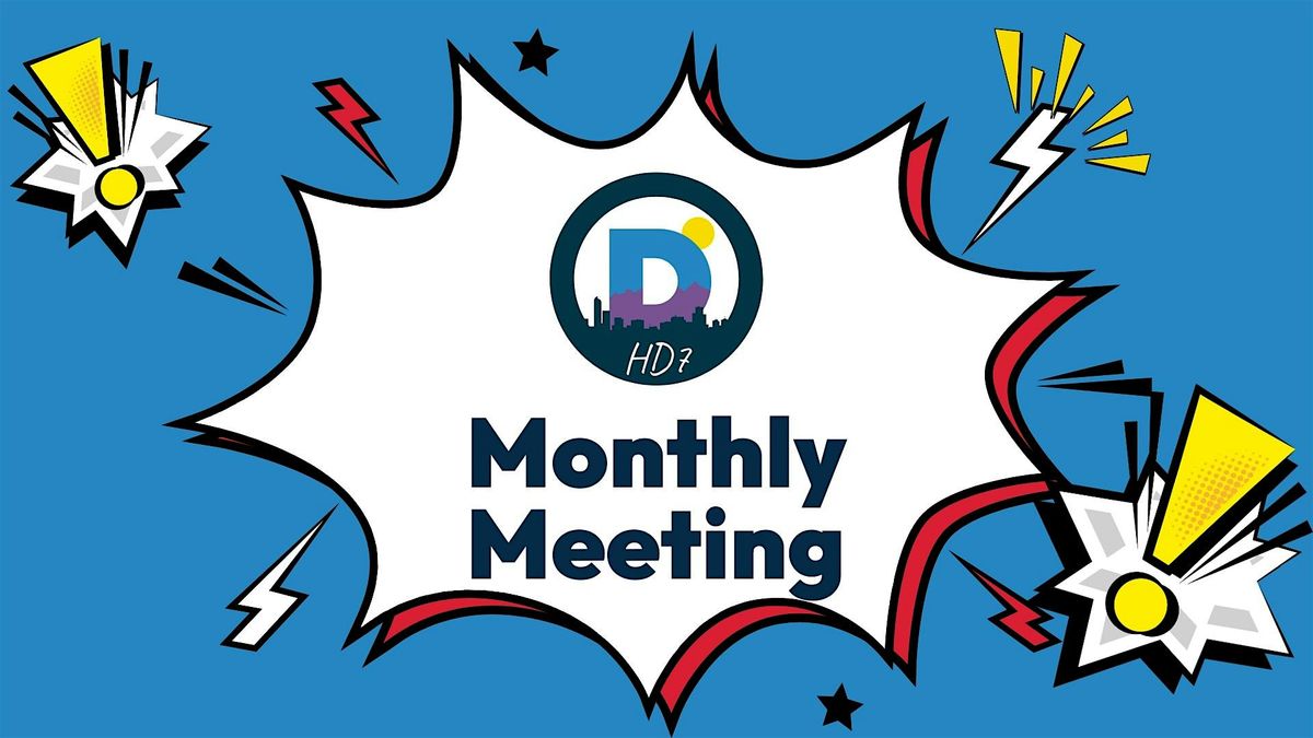 House District 7 Monthly Meeting