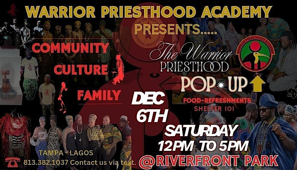 Warrior Priesthood Pop-Up