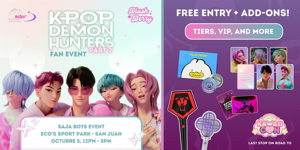 K-pop Demon Hunters Fan Event Part 2