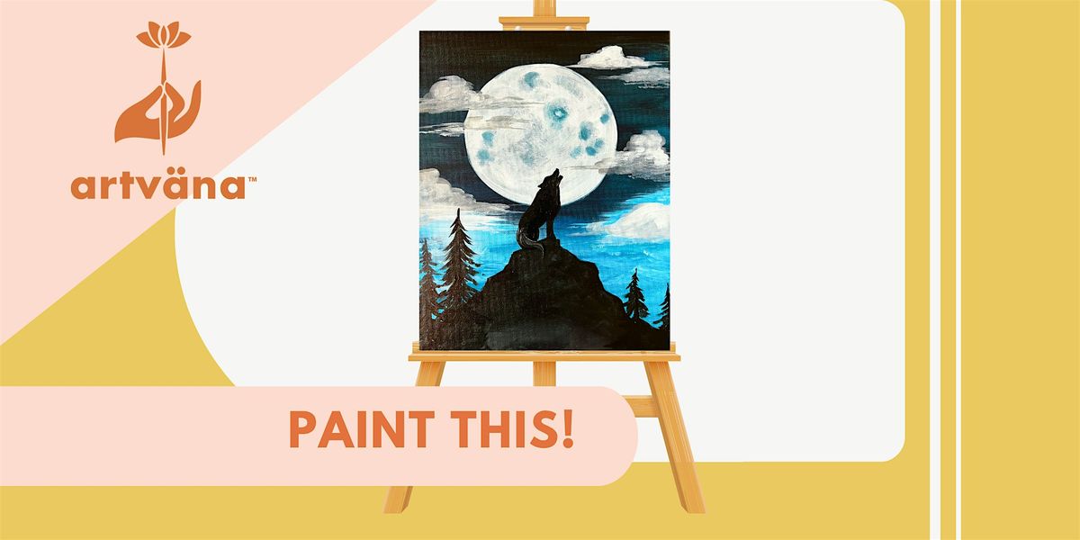 Artvana Spooky Paint & Sip at The Redd Dog Bellevue October 2025