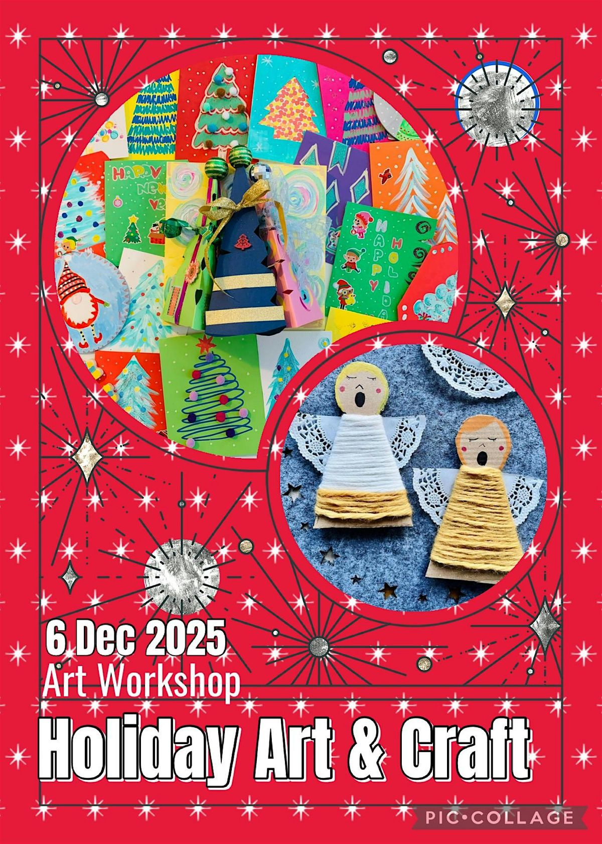 Art Workshop for adults Holiday Art & Craft