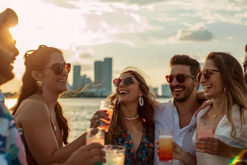 Copy of Comedy & DJ Sunset Cruise: Laughs, Music & Statue Views on the NYC Harbor