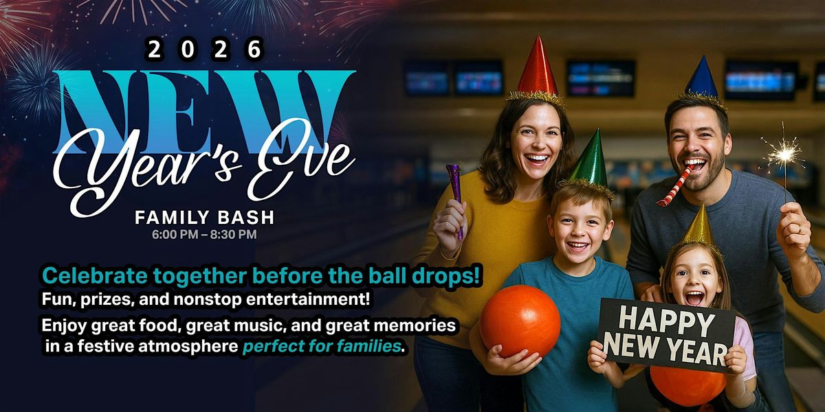 NYE Family Bash at PINZ Fiesta!