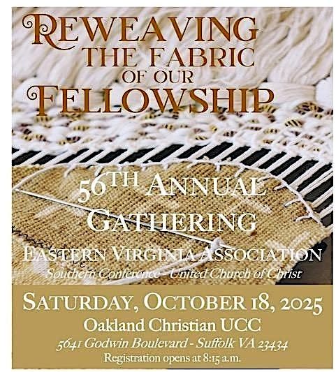 Eastern Virginia Association 56th Annual Meeting