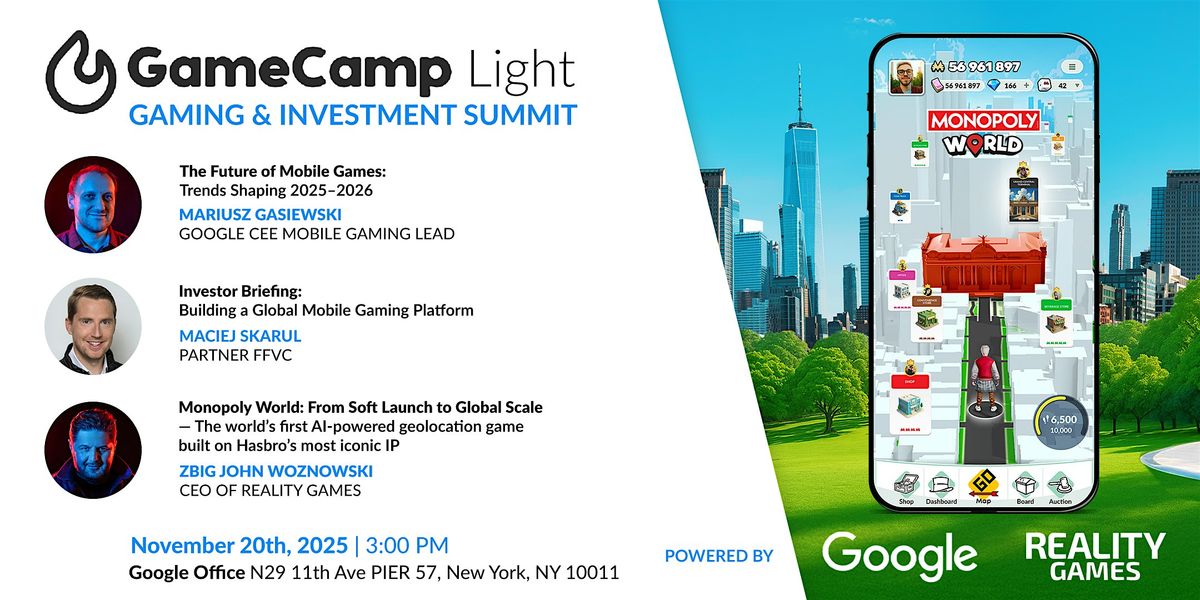 Gamecamp Light-  Investment Summit