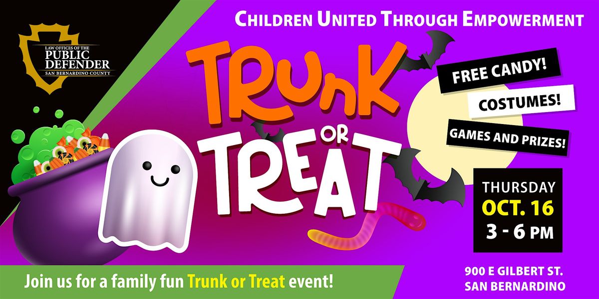 C.U.T.E. Trunk or Treat 2025
