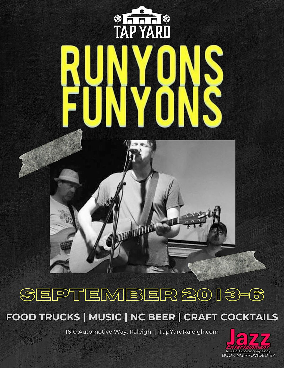 Runyons Funyons LIVE @ Tap Yard