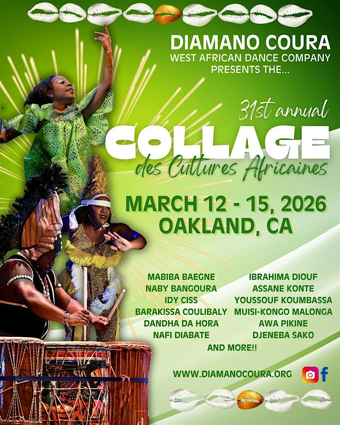 31st Annual Collage des Cultures Africaines Conference and Performance