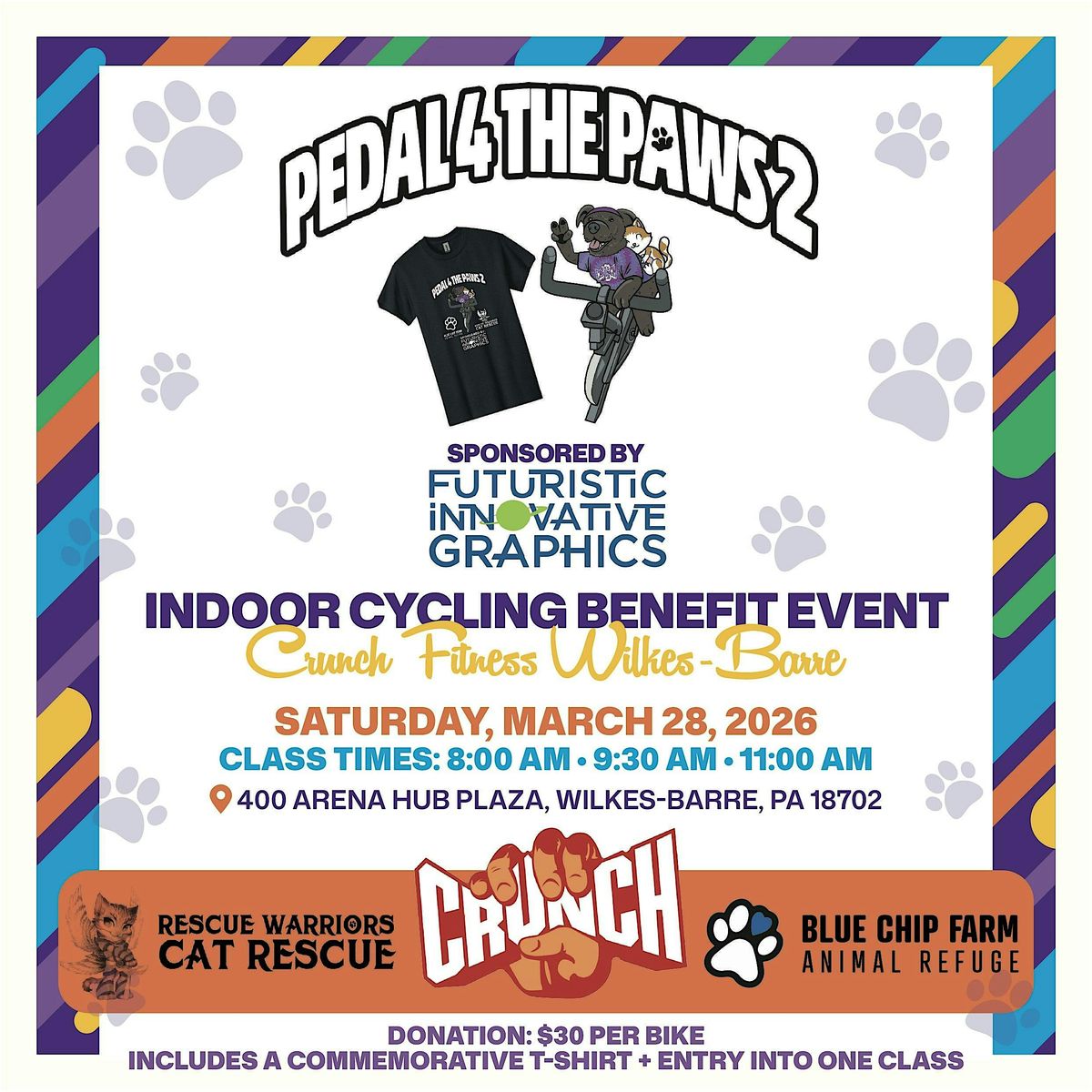 PEDAL 4 THE PAWS 2
