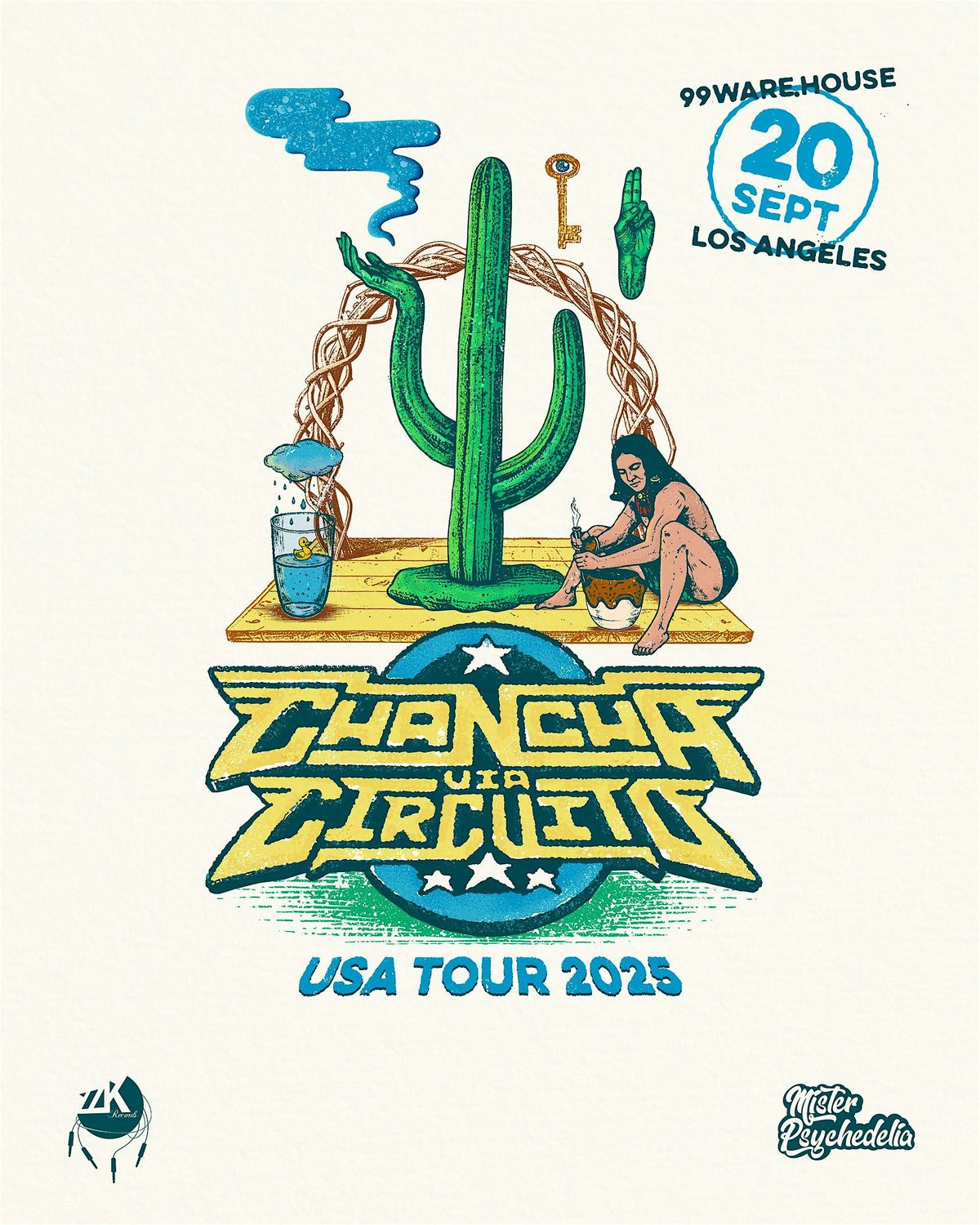 Chancha Via Circuito en vivo en Los Angeles