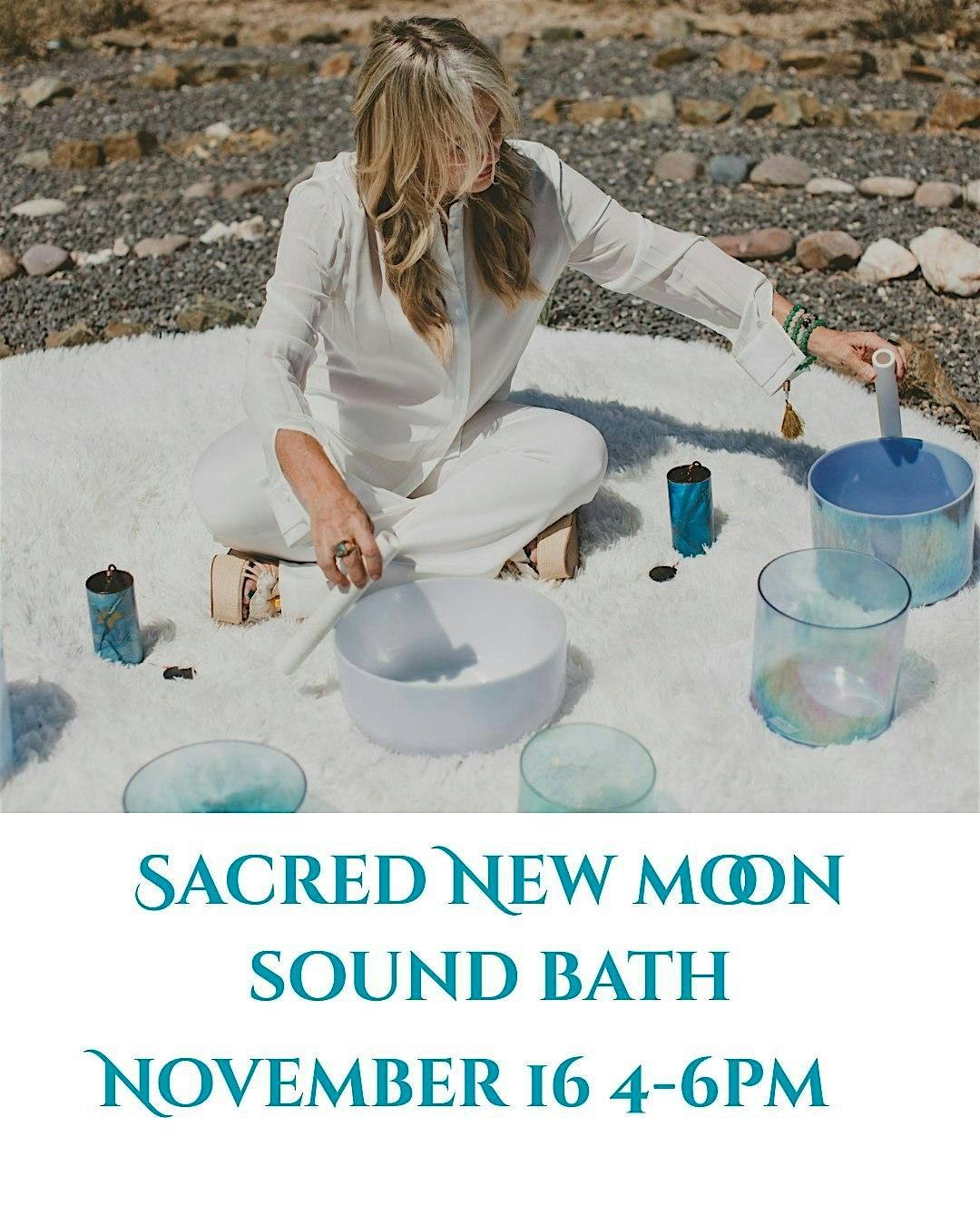 November Sacred New Moon Sound Bath in Scorpio