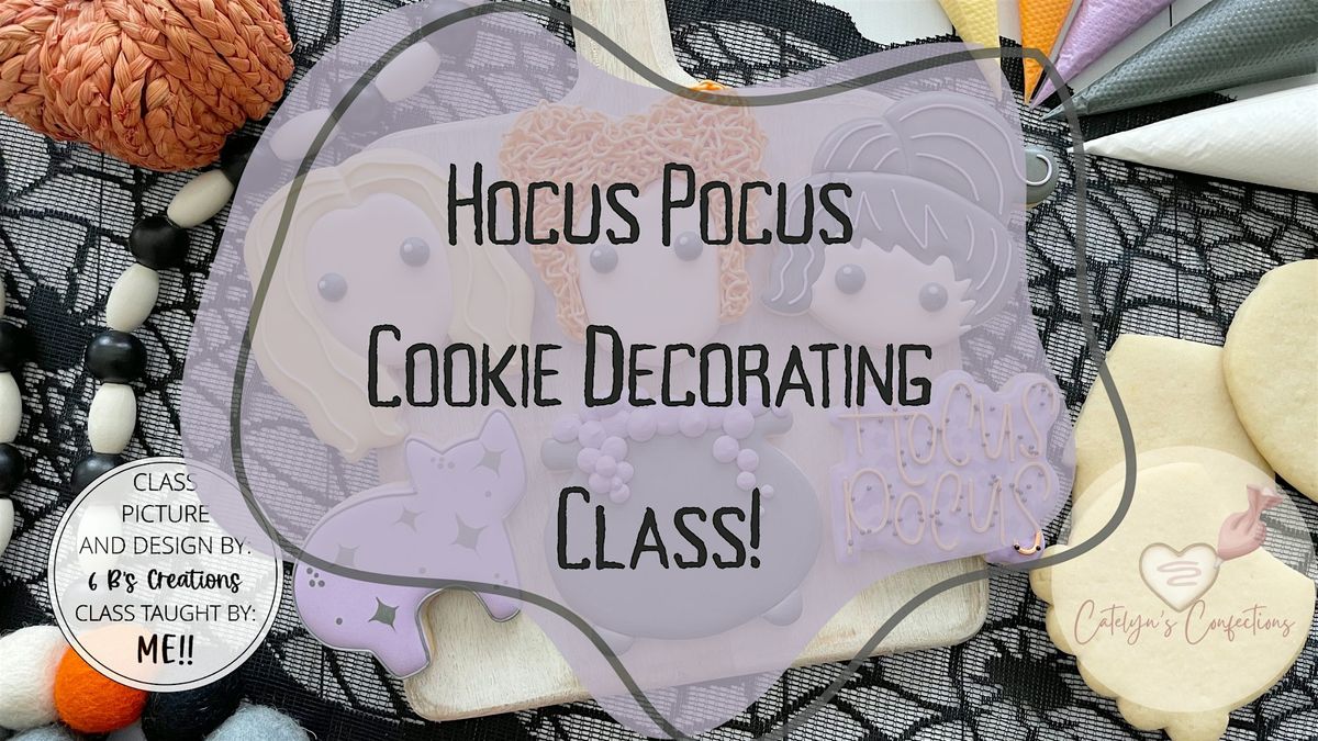 Hocus Pocus Cookie Decorating Class x Forever Linked