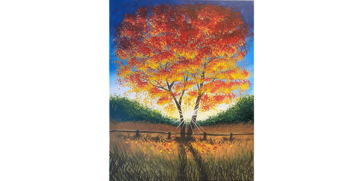 Awesome Autumn Sunrise - Paint and Sip in Fishkill | Classpop!\u2122
