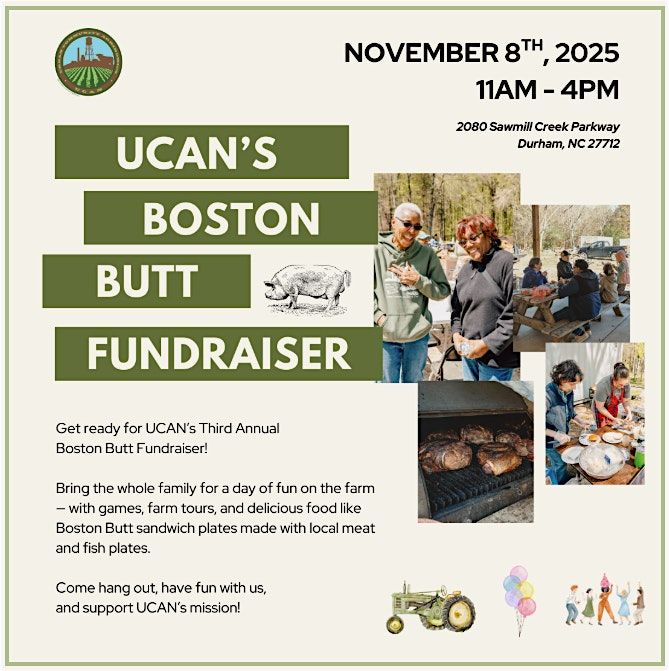 UCAN's Harvest Festival & Boston Butt Fundraiser
