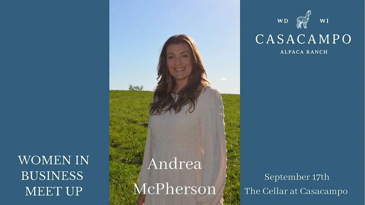 Women in business meet up - Andrea McPherson