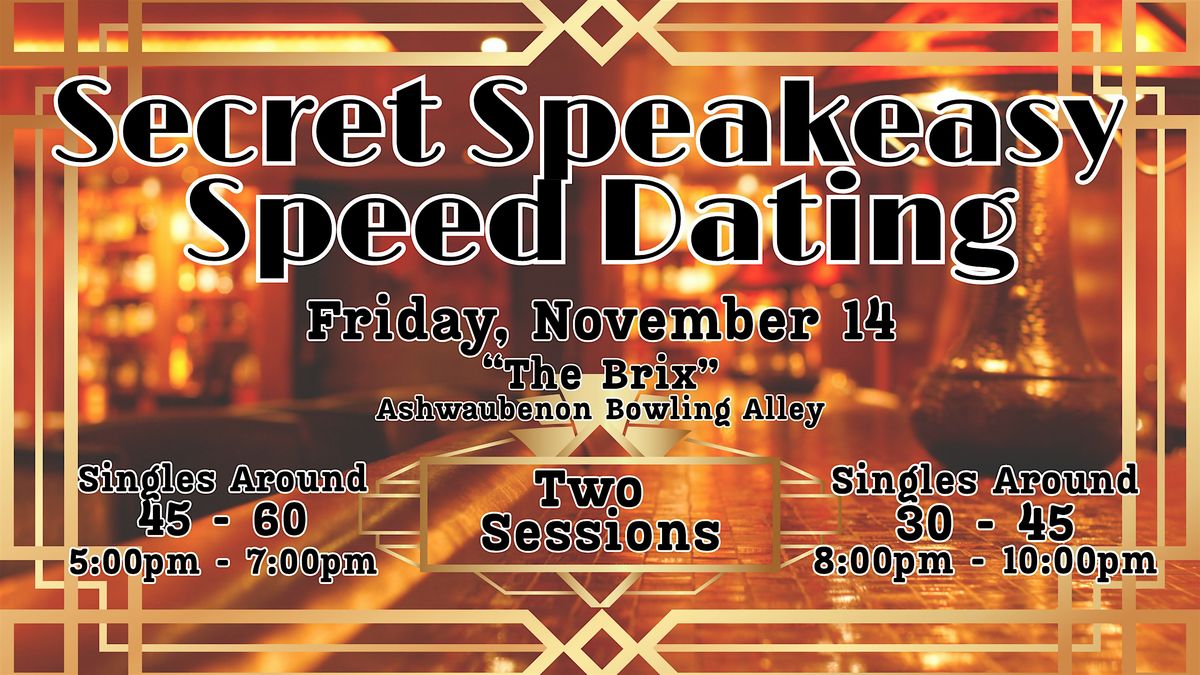 Speakeasy Speed Dating