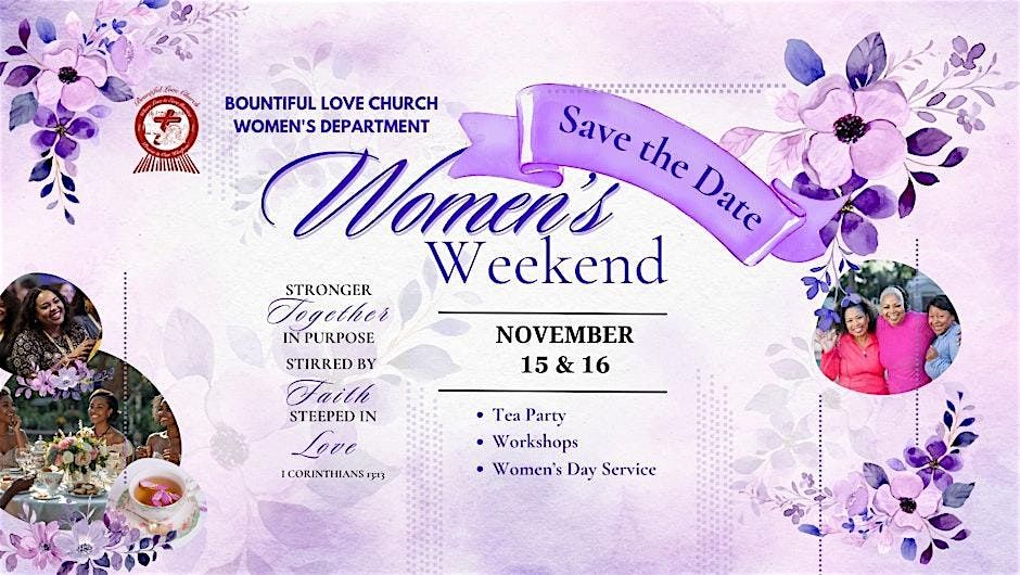 Bountiful Love Church Women's Tea Themed Prayer Brunch