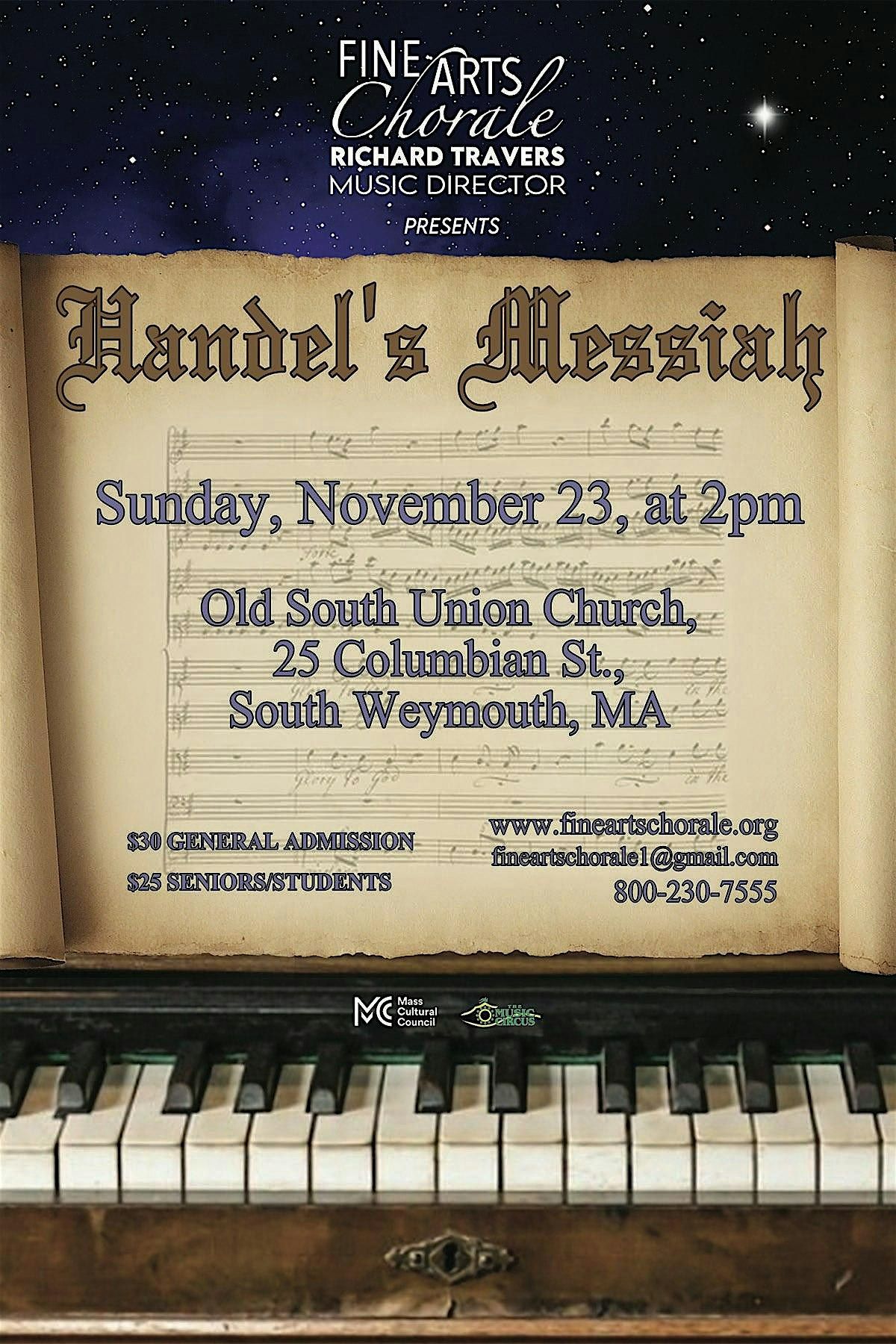 The Fine Arts Chorale presents Handel's Messiah