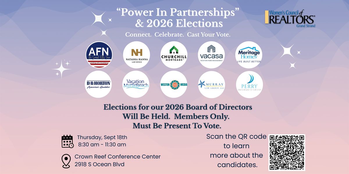 Power in Partnerships and 2026 Board of Directors Elections