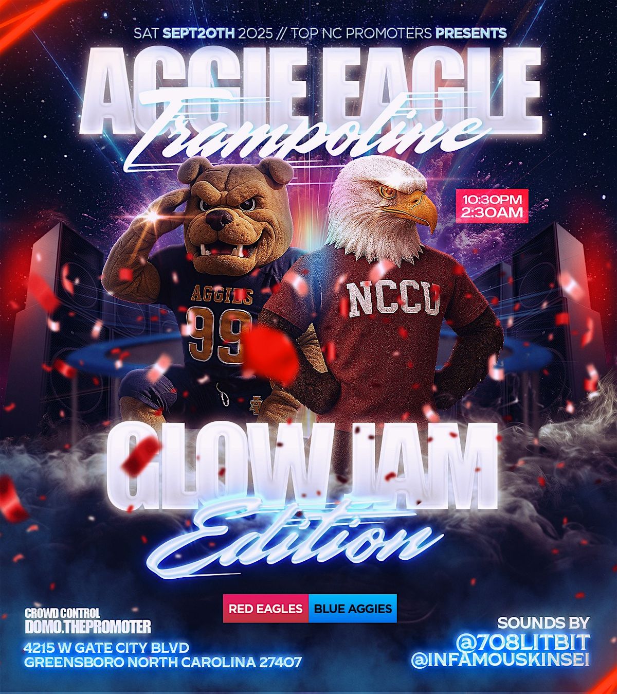 AGGIE EAGLE TRAMPOLINE