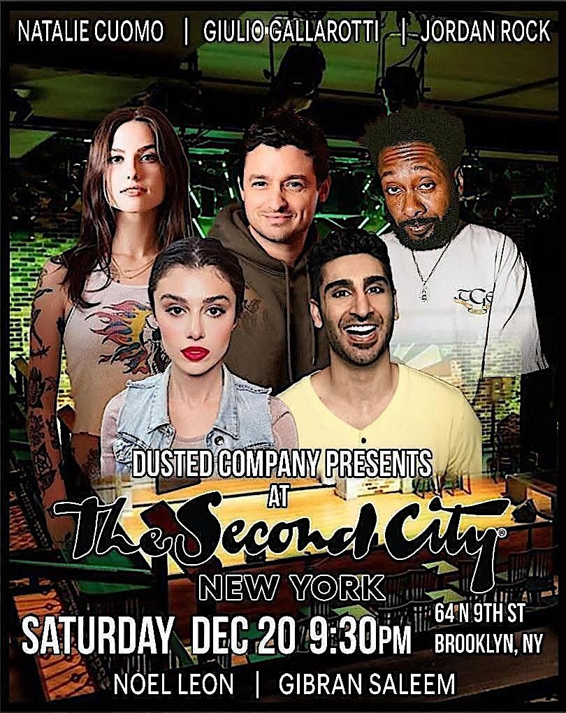 Standup Comedy Night with Jordan Rock, Giulio Gallarotti, Natalie Cuomo!