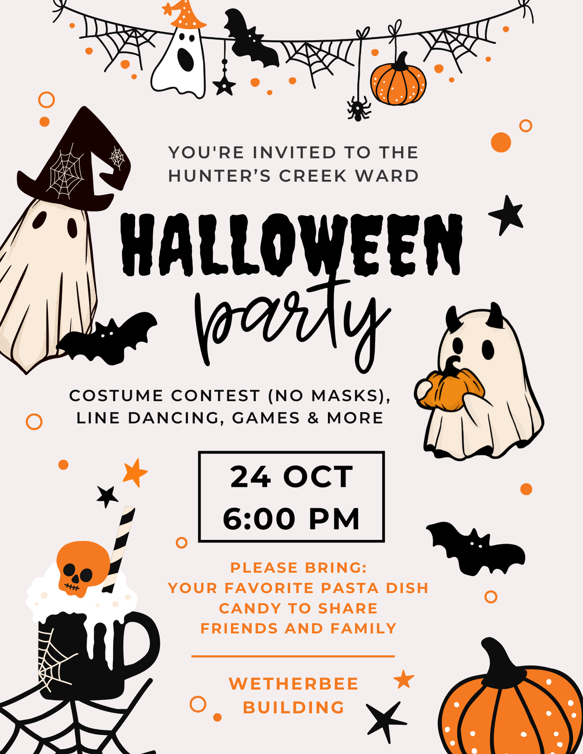 Hunters Creek Congregation Halloween Party