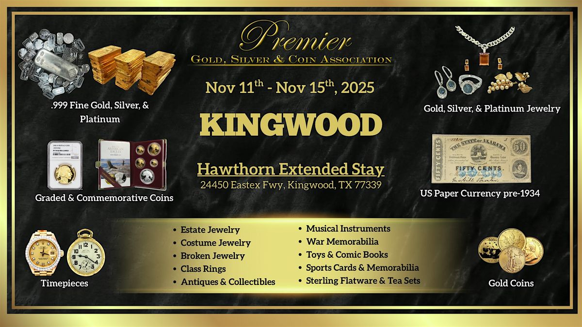 Kingwood, TX FREE 5- Day Event