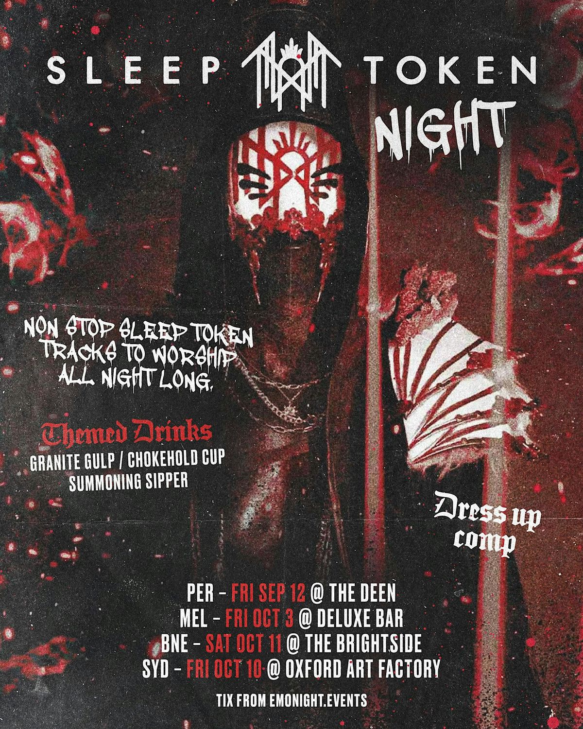 SLEEP TOKEN NIGHT 2 BRISBANE (NEW DJ)