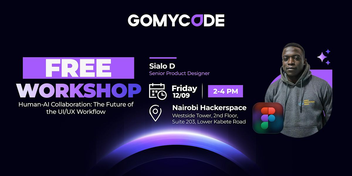 Free Workshop: Human-AI Collaboration for UI\/UX | GOMYCODE Kenya