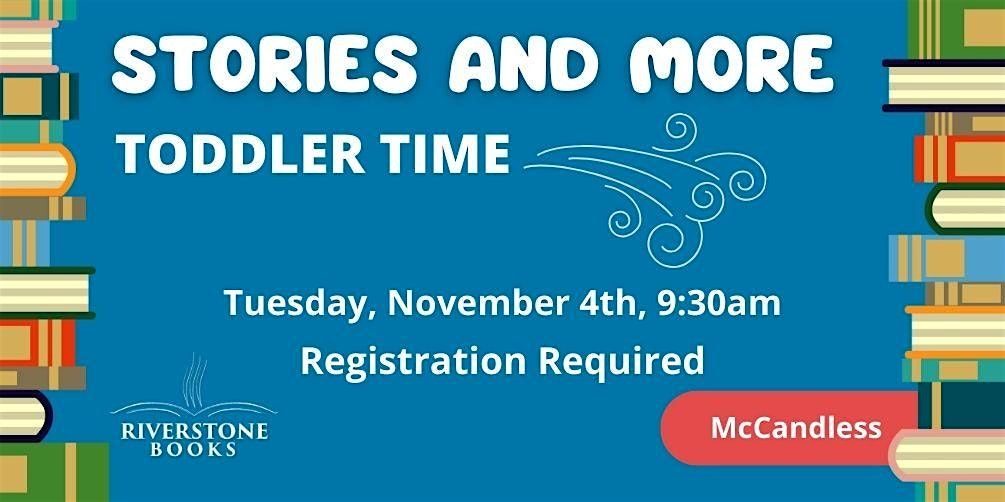 Stories and More Toddler Time