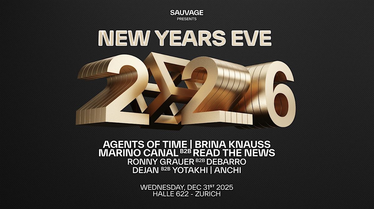 Sauvage "New Years Eve" in Zurich