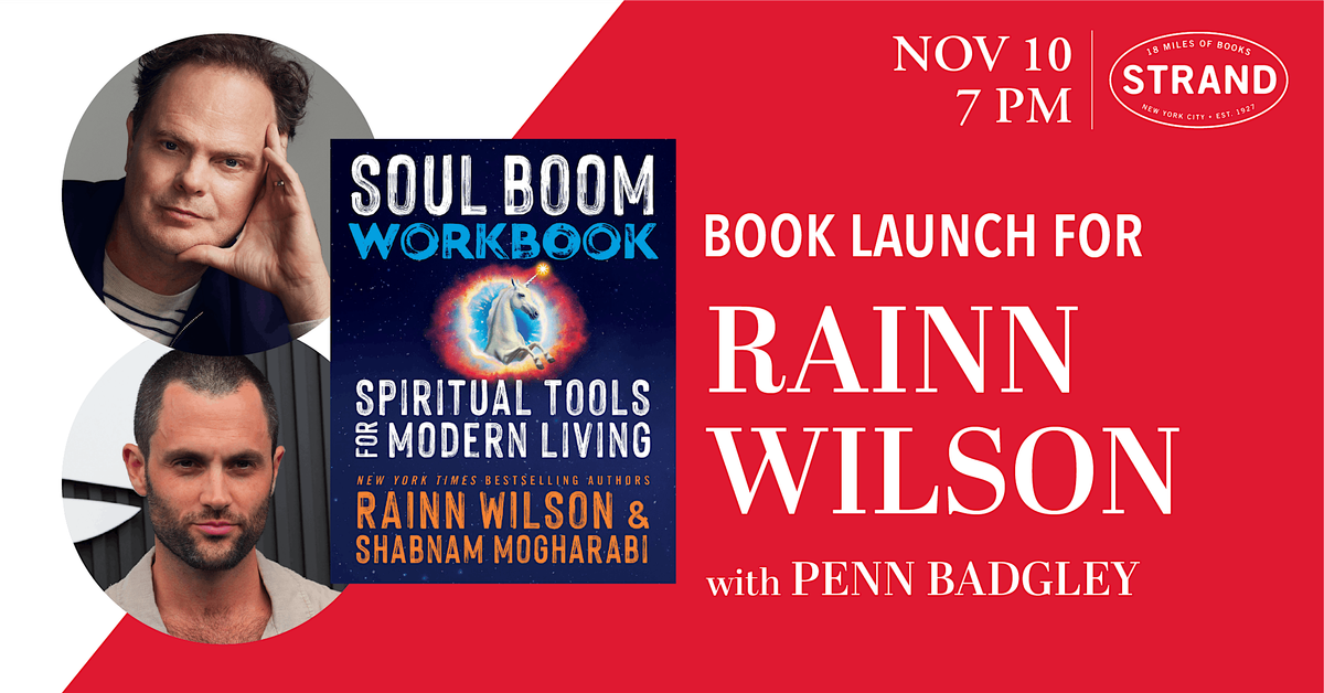 Rainn Wilson + Penn Badgley: Soul Boom Workbook