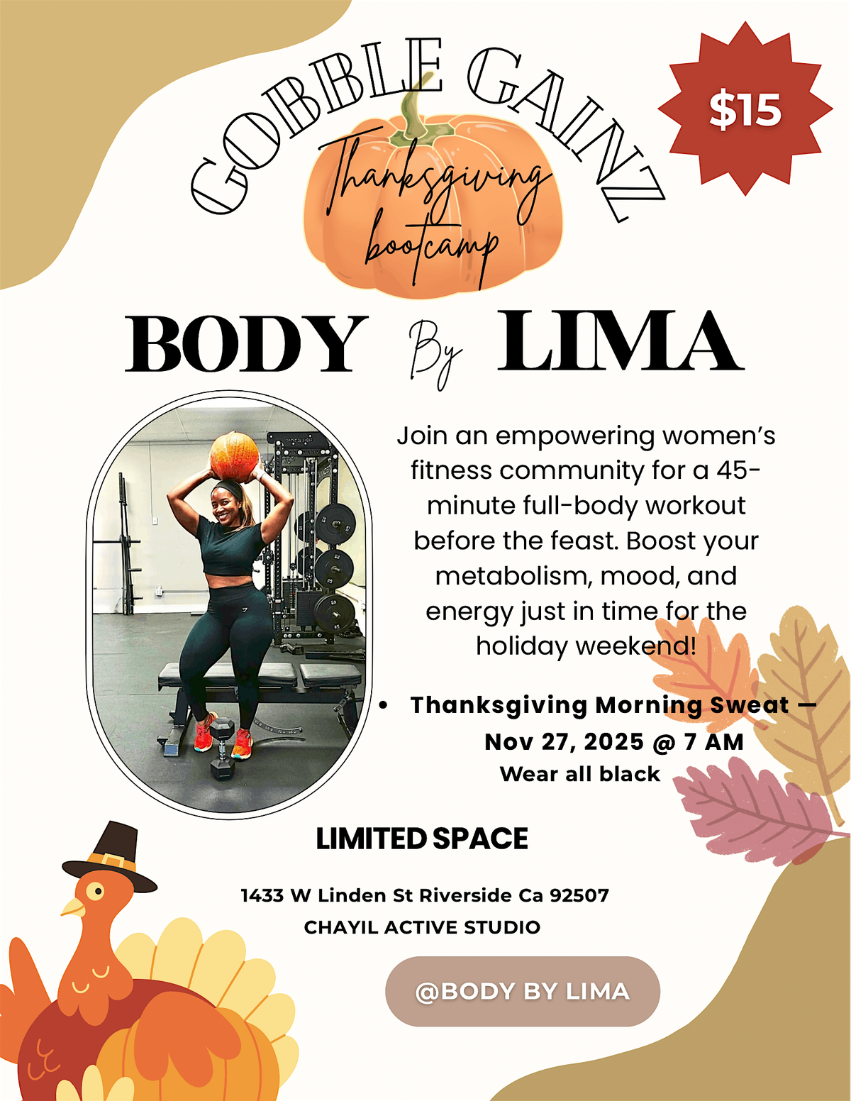 Gobble Gainz Thanksgiving Bootcamp