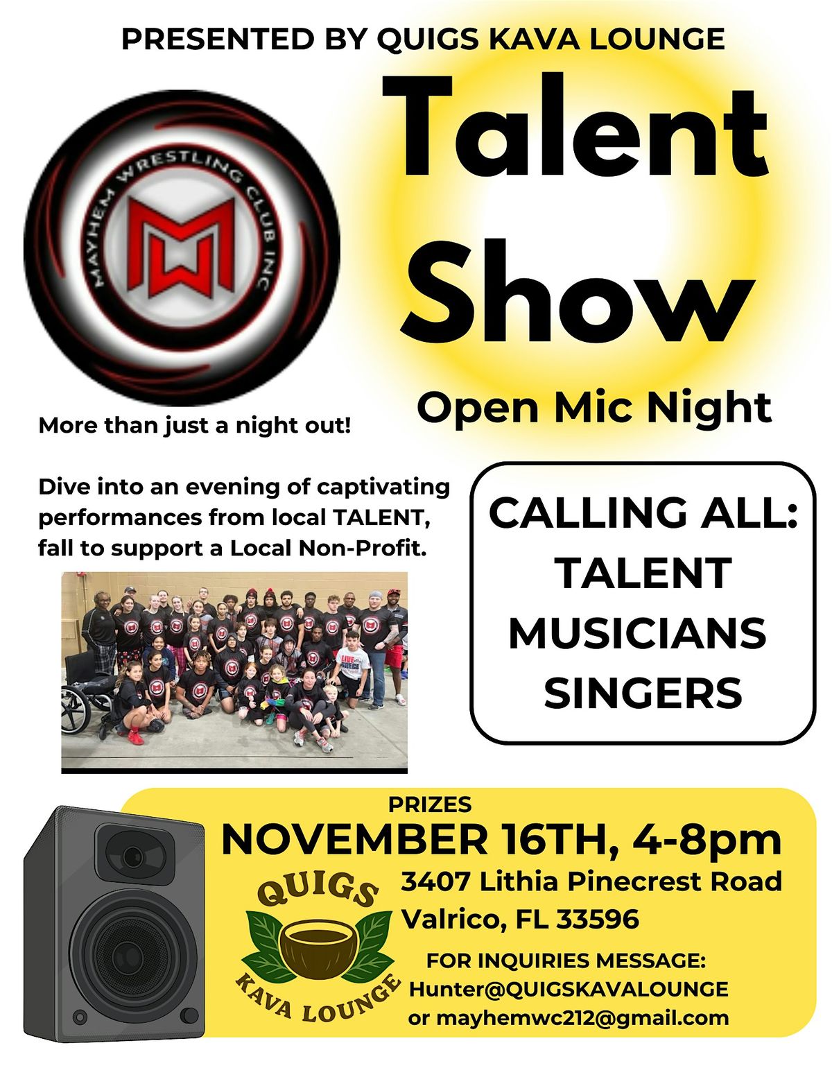 Mayhem Talent Show